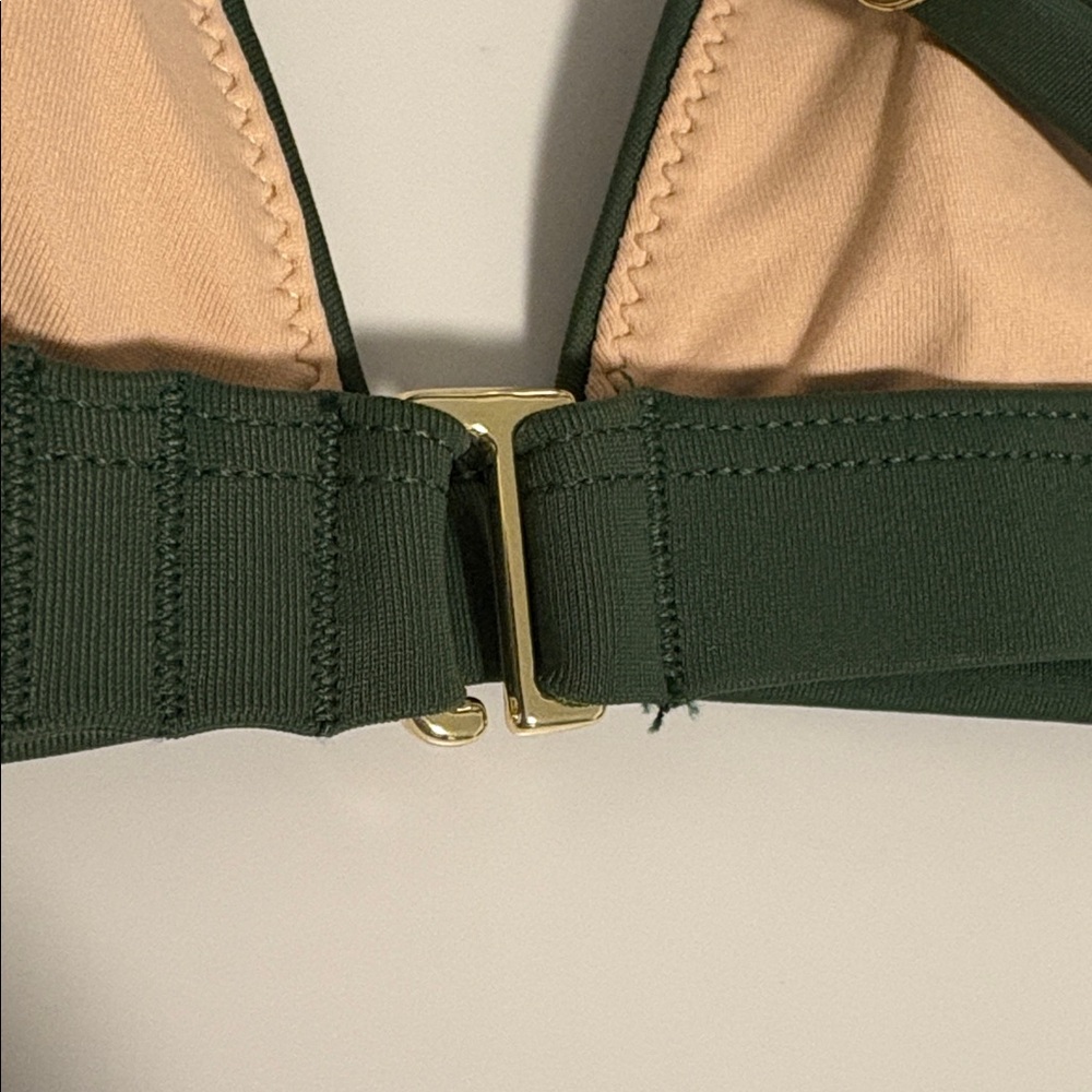 NWT [Summersalt] Triangle Bikini Swimsuit Top Olive Green Women’s Multiple Sizes - Picture 9 of 12